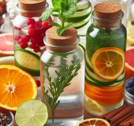 10 تهیه دتاکس واتر فوق‌العاده برای کمک به لاغری