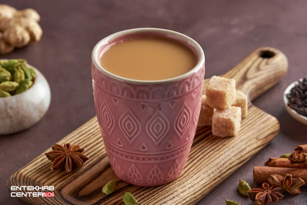 تهیه شیر چای
