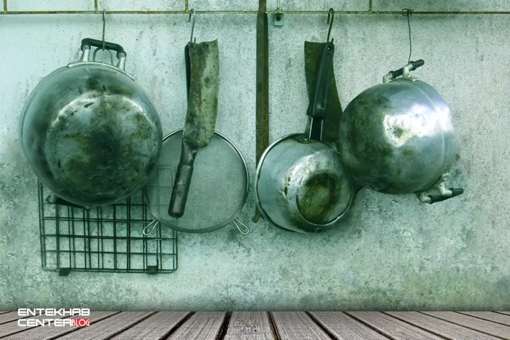 تاریخچه لوازم آشپزخانه