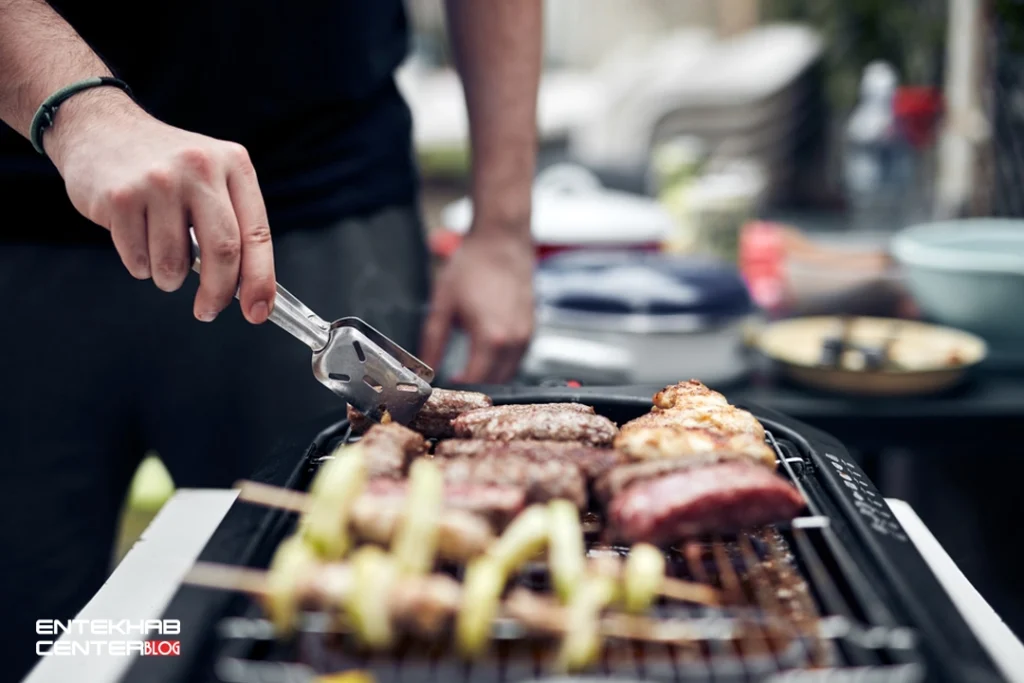 گریل برقی؛ هنر طبخ غذاهای سبک و جذاب کافه‌ای