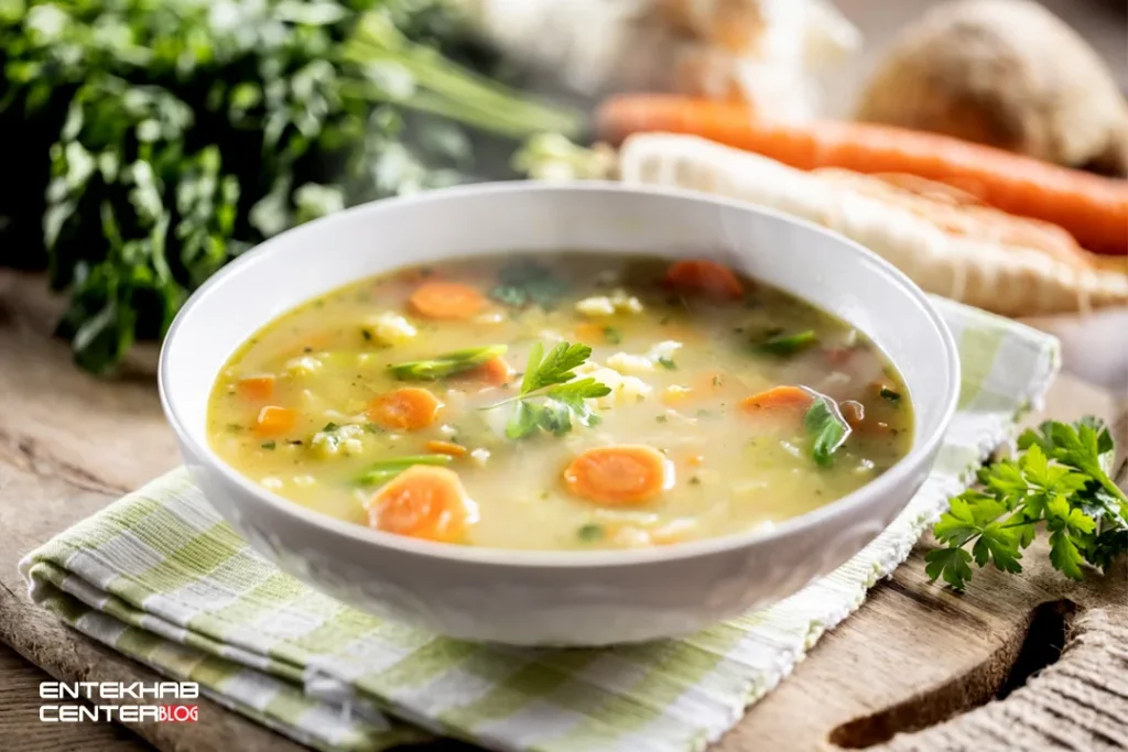 🥕 سوپ سبزیجات؛ پرانرژی و مخصوص روزهای سرد