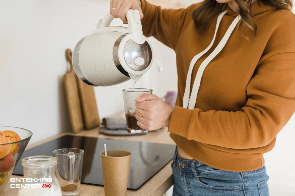 با کتری برقی یا چایساز میتوانید قبل از ورزش یک نوشیدنی گرم انرژیبخش آماده کنید