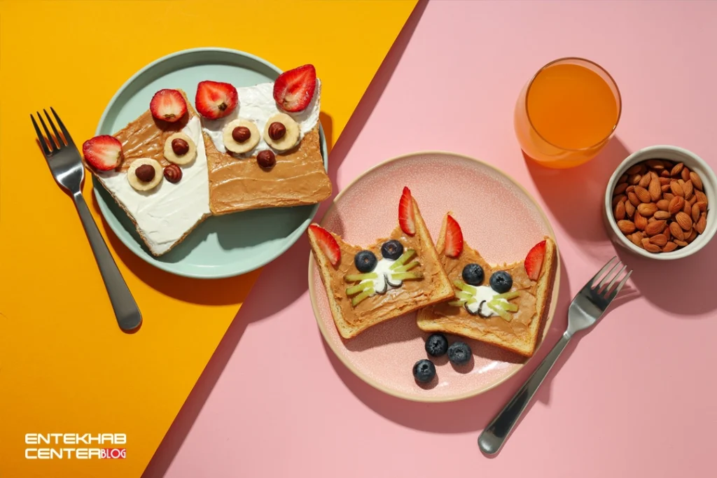 🥞 ۲. پنکیک‌های فانتزی با تاپینگ میوه