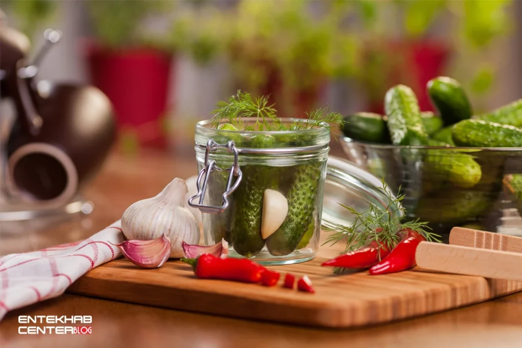 🥒 شور خیار خانگی ترد