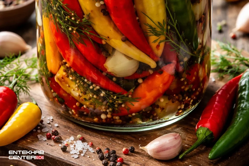 🌶️ ترشی فلفل بندری